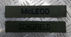 British Style Breast / Chest Device ID Patch Various Names NEW