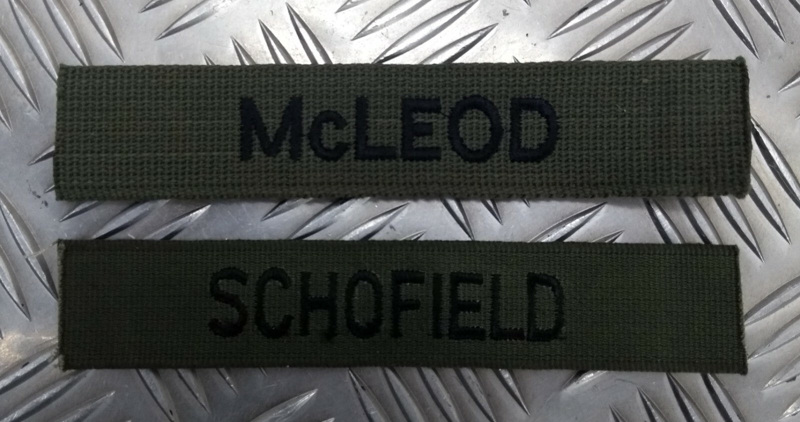 British Style Breast / Chest Device ID Patch Various Names NEW