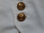 Vintage Naval Waistcoat Mess Dress Bib British Royal Navy Insignia Buttons
