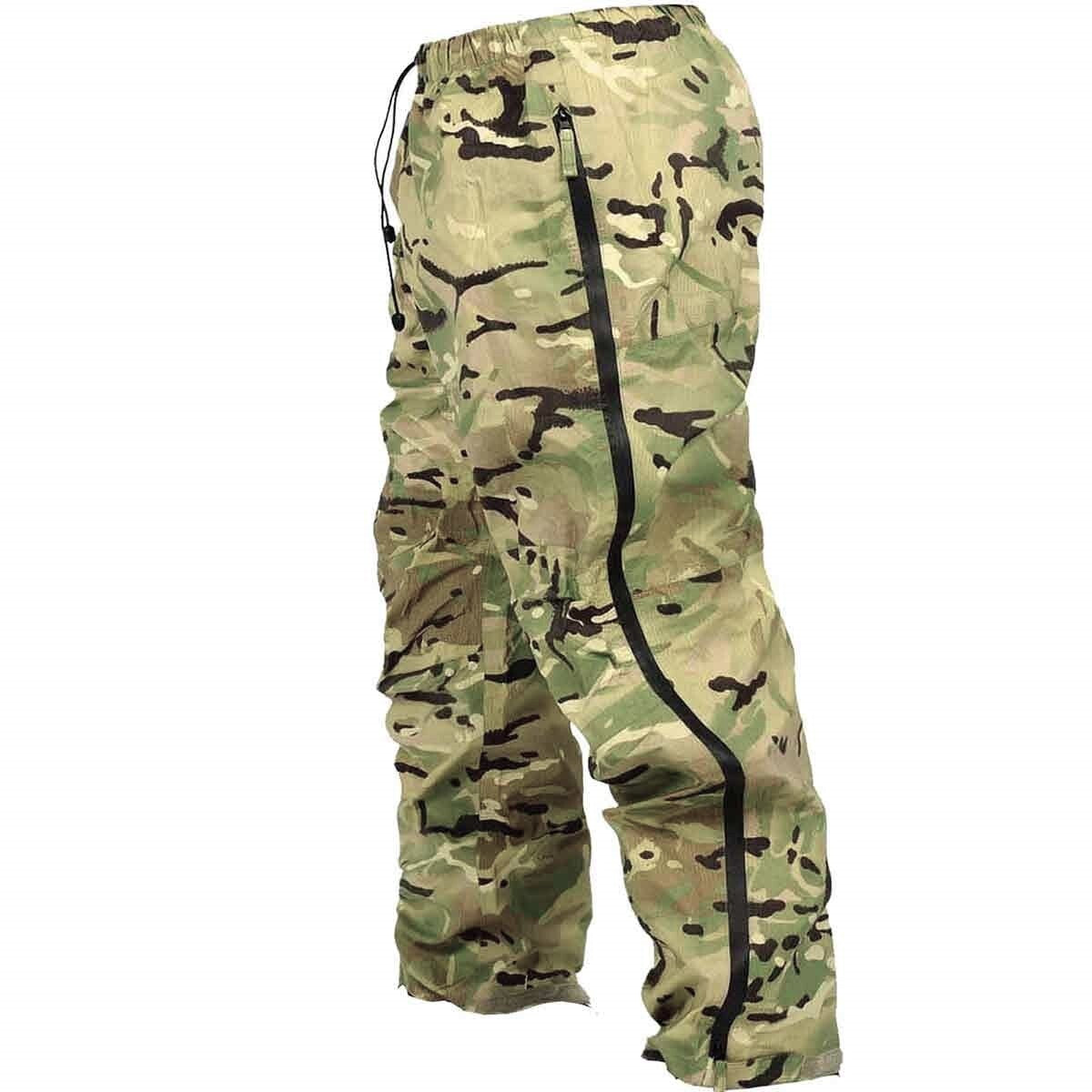 Lightweight MTP Camo Waterproof & Breathable MVP Trousers Tri-Service - Used