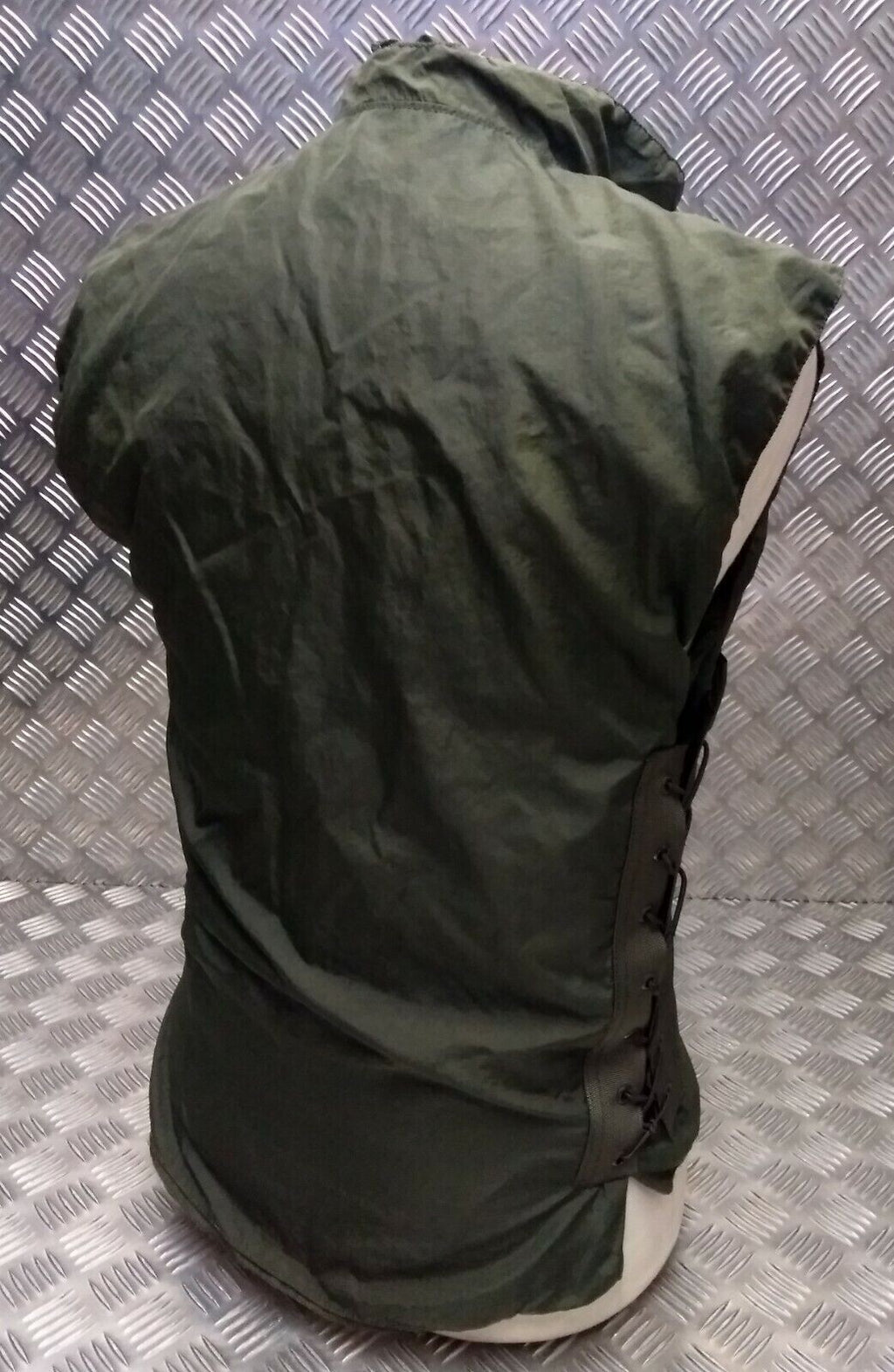 Genuine Issue 1980's IDF Flak Vest Cover Overdyed OD Green Airsoft S/M
