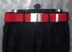 Military Style 2" Canvas Web Roll Buckle Parade Trouser Belt Unisex All Colours