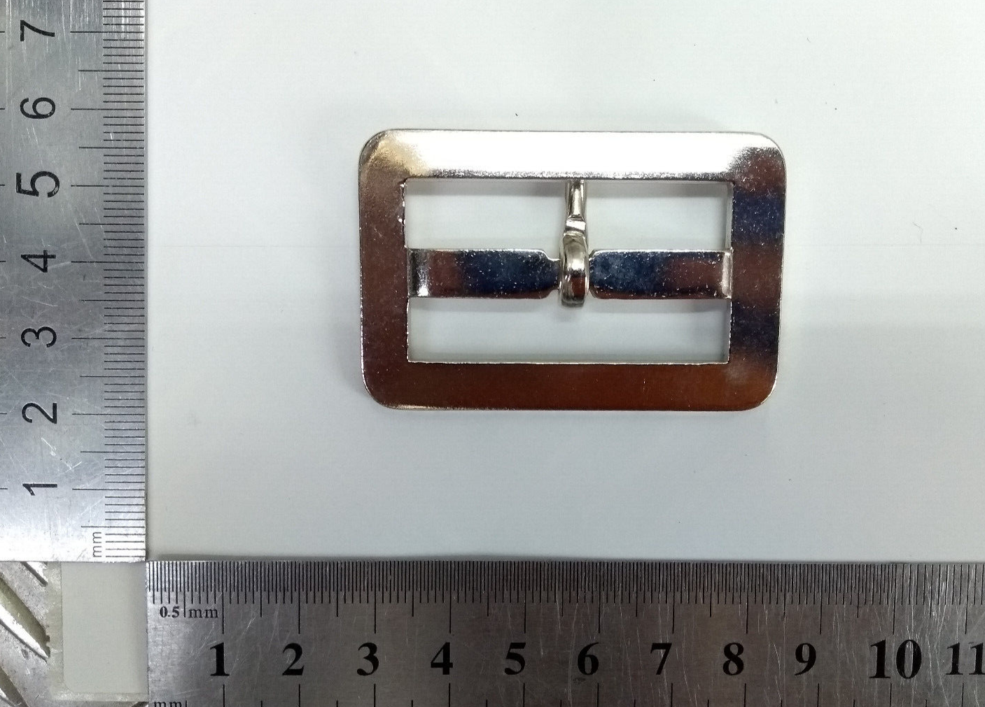 Nickel Plated Buckles 1 5/8" \ 1⅝ \ 42mm x 4