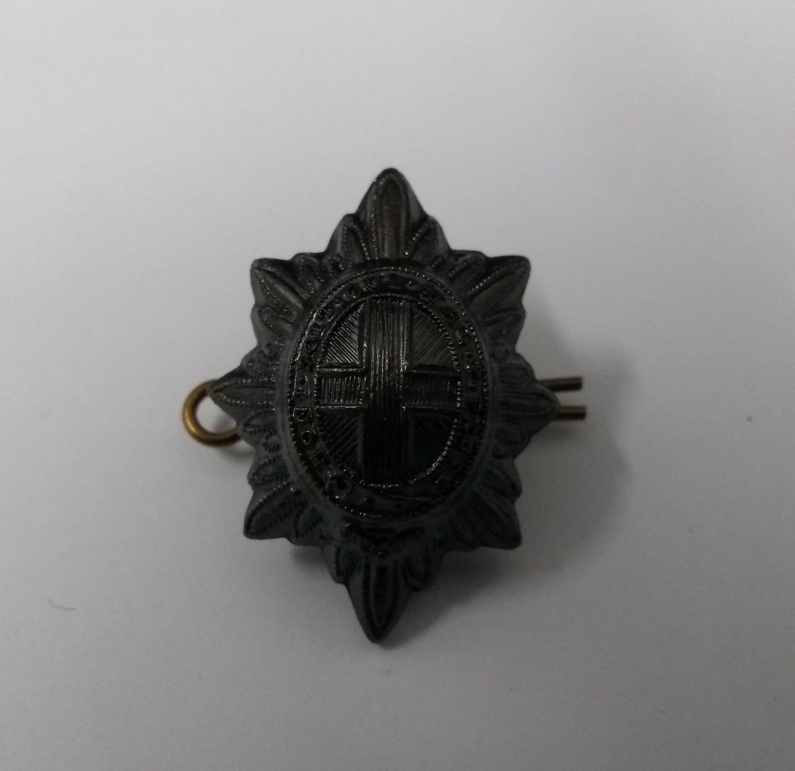 Genuine Vintage British Army Footguards Bronzed Rank Star High Domed - NEW