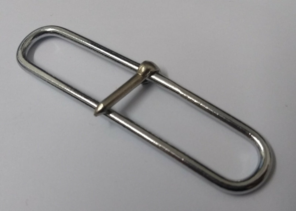Nickel Plate Parade Belt Prong Slider Adjuster x 2 2 1/2" NEW