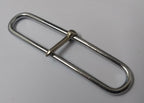 Nickel Plate Parade Belt Prong Slider Adjuster x 2 2 1/2" NEW