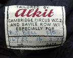 RAF Royal Air Force Vintage No1 Jacket Airforce Blue Grey Colour Old Pattern With Cloth Belt Alkit