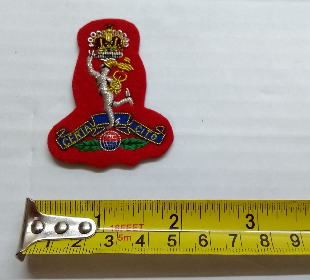 Mess Kit Badge Royal Corps of Signals British Army Hand Embroidered Arm Patch