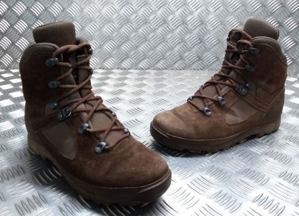 Haix Combat Boots Army High Liability B Suede Desert Footwear Full Spec 9W