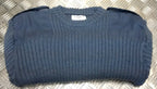 Commando Jumper Wool Mix Jumper Crew Neck Pullover RAF Royal Air Force Blue Grey
