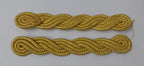 Gold Cords Shoulder British Made Army Issue no Rank Insignia Ceremonial