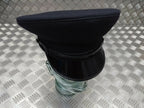 British Made Officers Captains Style Peaked Visor Black Cap Size 53cm - NEW