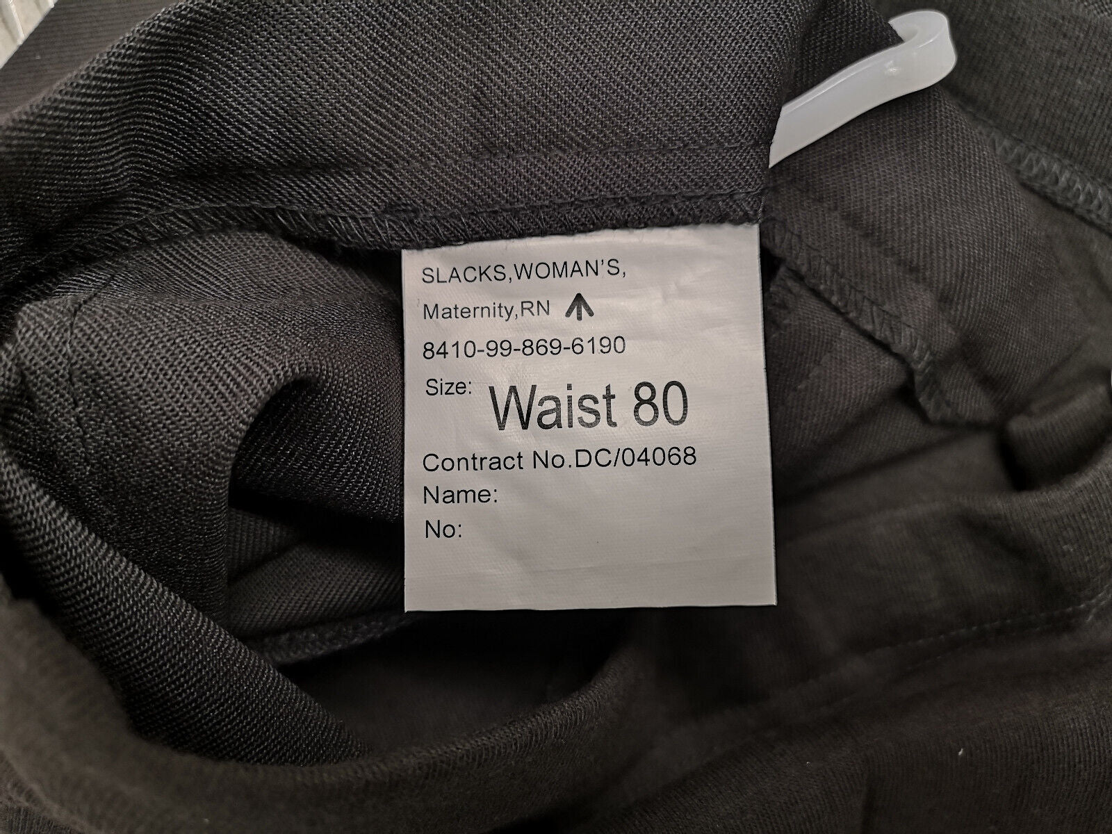 RN Royal Navy Maternity Slacks British. All Sizes- NEW