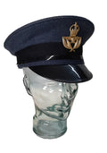 Dress Hat RAF Royal Air Force Blur Grey Colour with OFC Badge Buttons & Chinstrap Size 56cm