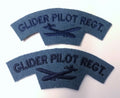 Glider Pilot Regiment Shoulder Patches British Made Left and Right Pair ASPS250