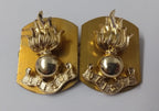 Royal Engineers RE Collar Dogs Split Pins & Back Plates