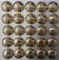 Genuine British Army The Royal Tank Regiment RTR No1 No2 Dress Buttons 30L x25