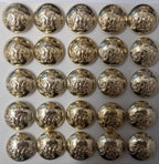 Genuine British Army The Royal Tank Regiment RTR No1 No2 Dress Buttons 30L x25