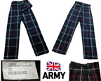 British Army Trews Scottish Regimental Trousers Mackenzie Seaforth Tartan