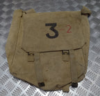 Vintage Canvas Pack 1937 Pattern Khaki Webbing Heavy Use Grade 2