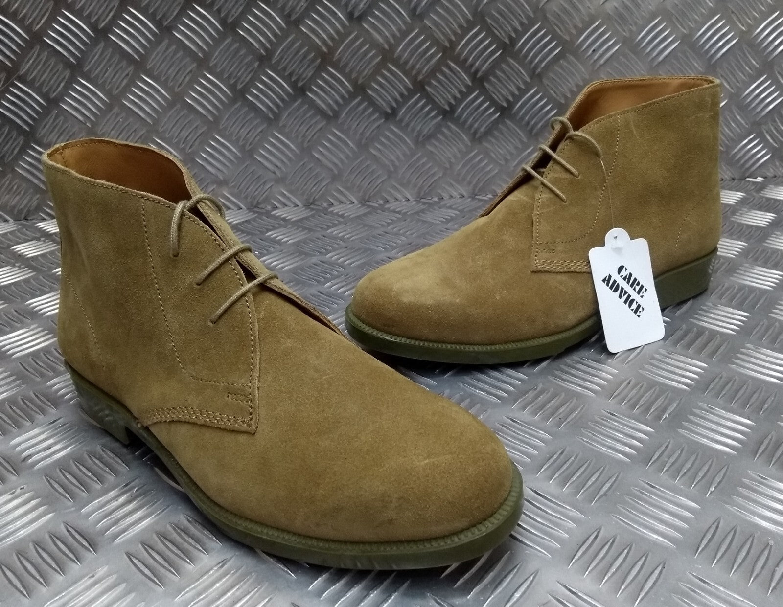 Desert Nubuck DMS Sole Ankle Boots Suede Issue Soldier 6M NEW with Box
