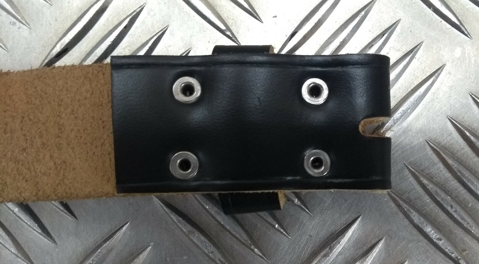 Genuine Obsolete Security Detail & Asst Service Leather Trouser Belt No Buckle