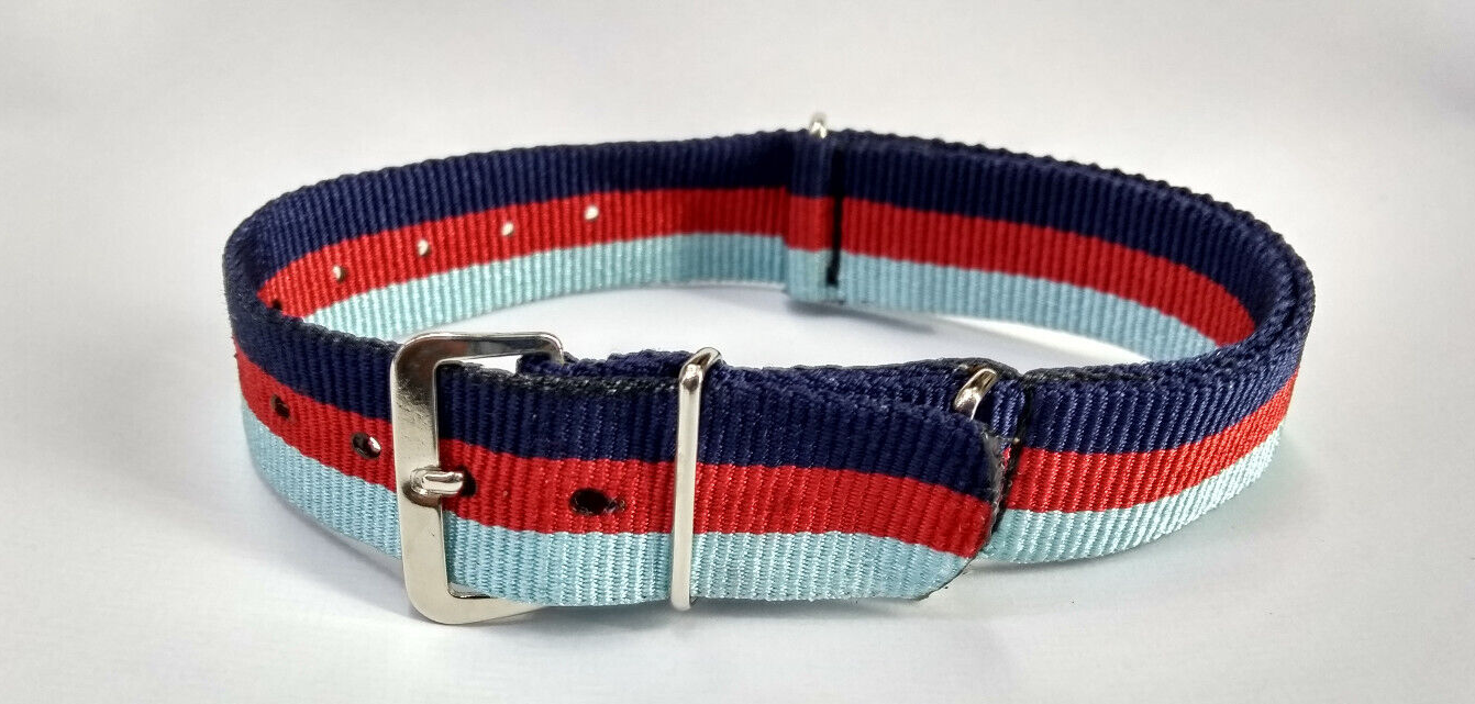 Tri-Services Watch Strap Army RAF Royal Navy Royal Air Force RN G10 18mm - NEW