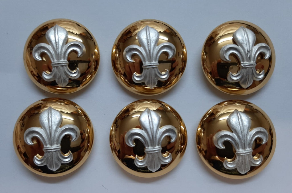 Duke of Lancaster Regimental Mounted Dress Button Set X6 British Army Insignia