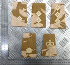 Royal Electrical & Mechanical Engineers REME Desert Camo Slides Various Ranks