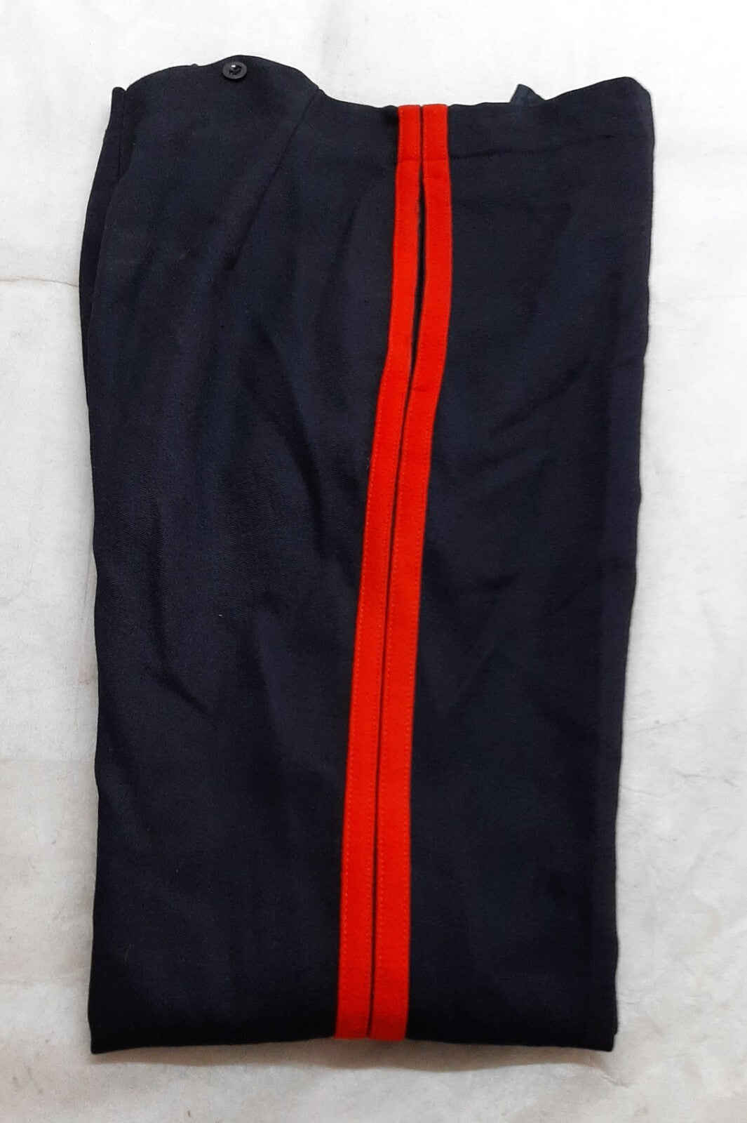 No1 Army Trousers British Pattern Wing Back Uniform Dress Double Stripes W33"