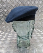 Airforce Blue Beret 100% Wool Taped Rim Scouts & Various Organizations 58cm