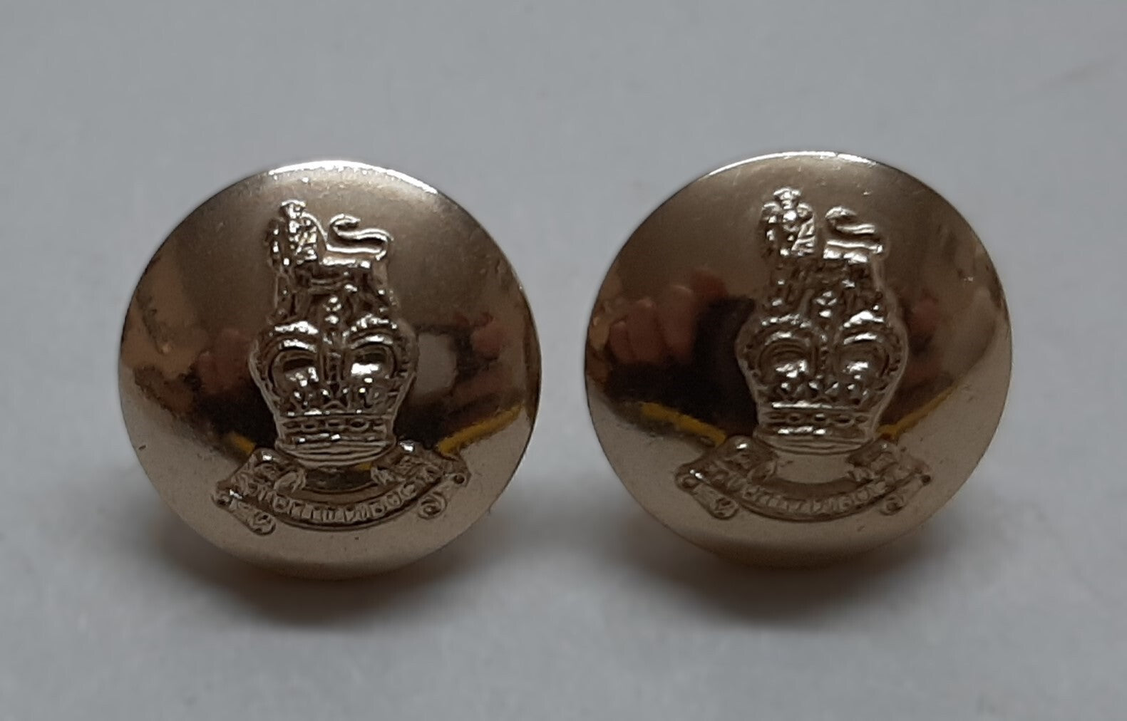 RAPC Small Buttons British Dress For Hats/Caps 22L NEW