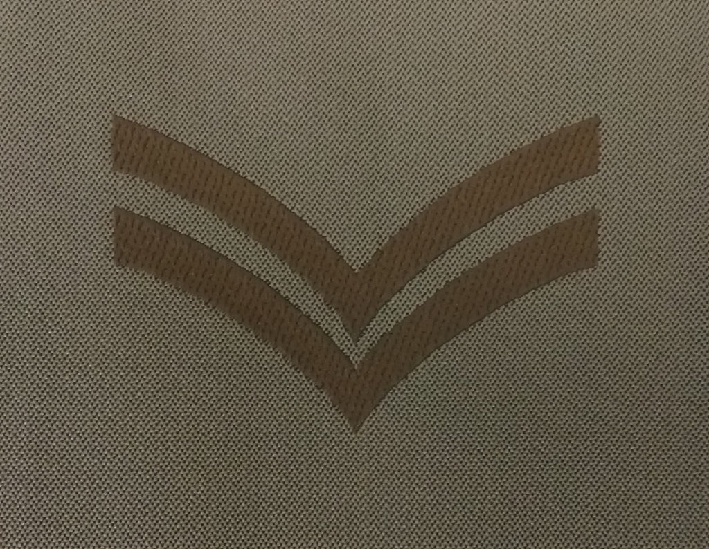 Rank Badges Army Green / Desert OD / DS Subdued Assorted Ranks 1 Pair New