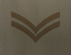 Rank Badges Army Green / Desert OD / DS Subdued Assorted Ranks 1 Pair New