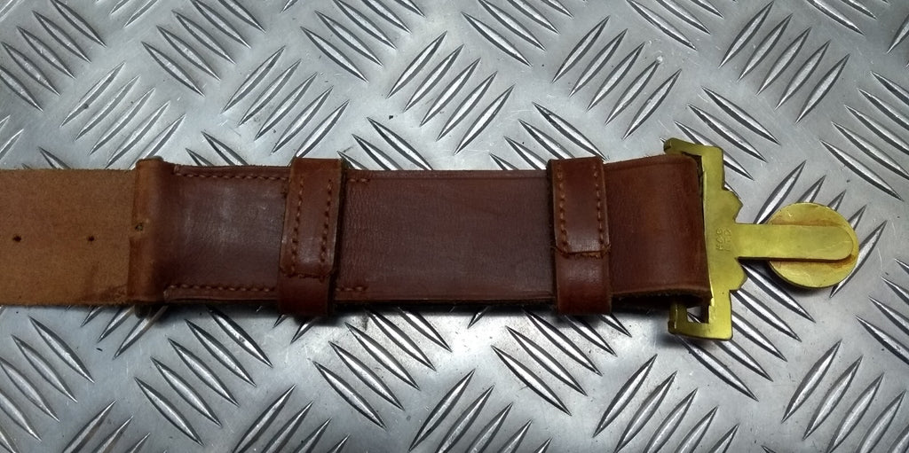 Vintage RM Brown Belt Unpolished No2 British Navy