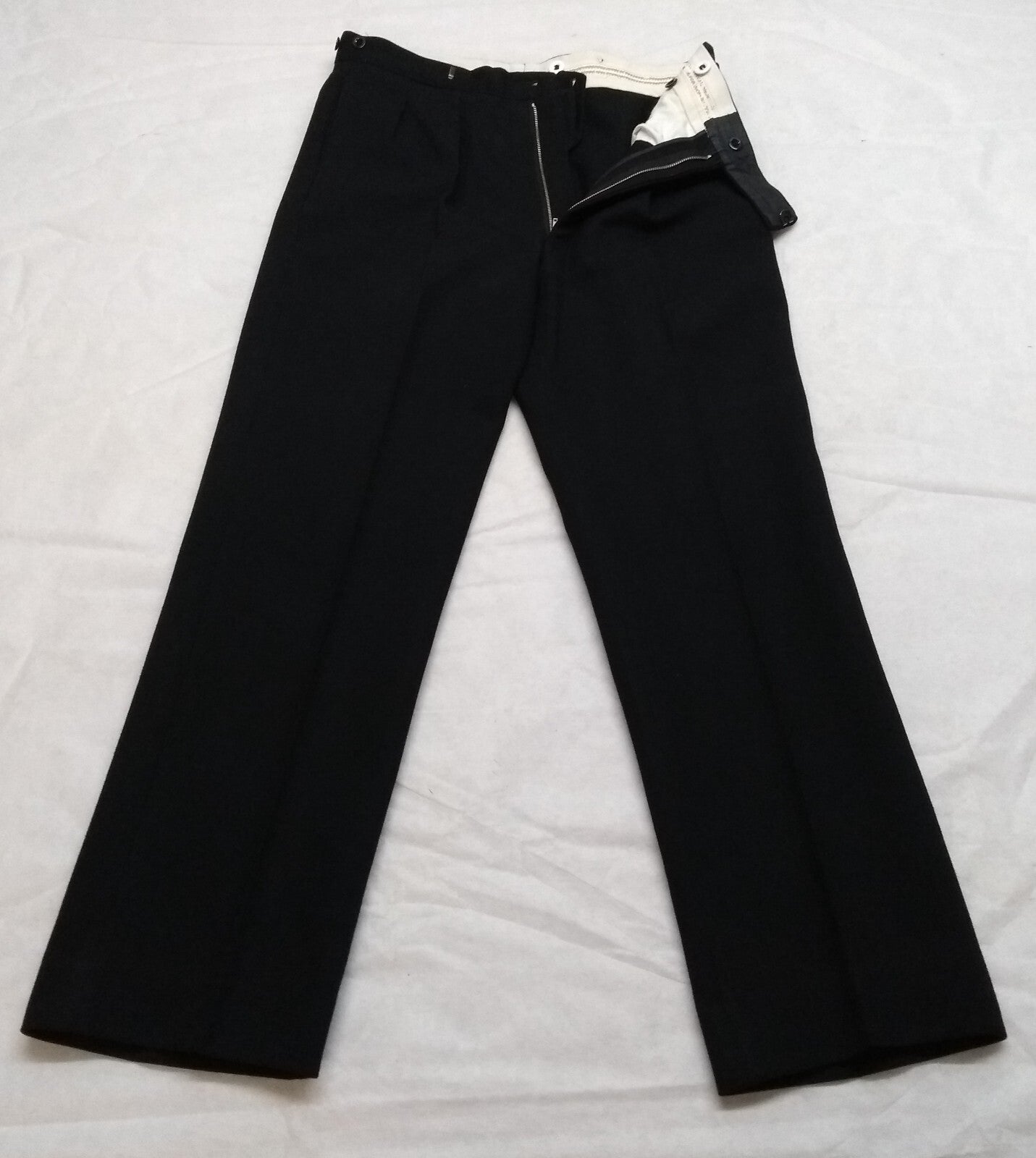 No1 Naval Trousers British Royal Navy Officers RN Vintage Dress Trousers W32"