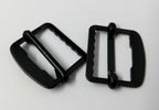Genuine Vintage British Army Issue Black Side Adjuster Buckles 1 Pair STD221