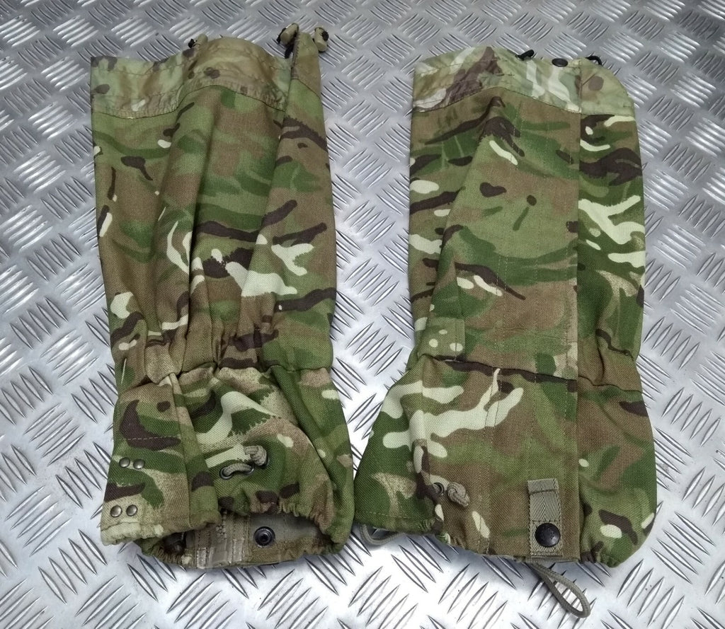 MTP Heavy Duty Gaiters MK2 MKII Genuine British Army Camo Breathable Size 13+