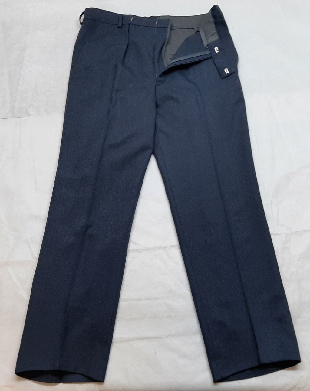 Share No2 Trousers RAF Royal Air Force Blue-Grey Colour Old Pattern Dress Waist 92cm