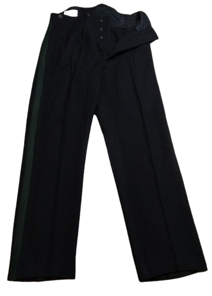 No1 Dress Trousers British Army Light Infantry / Rifles Green Stripe Asst Sizes