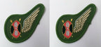 Genuine Kenya Royal Air Force Aerial Warfare Half Wing Patches X2 ASPS268