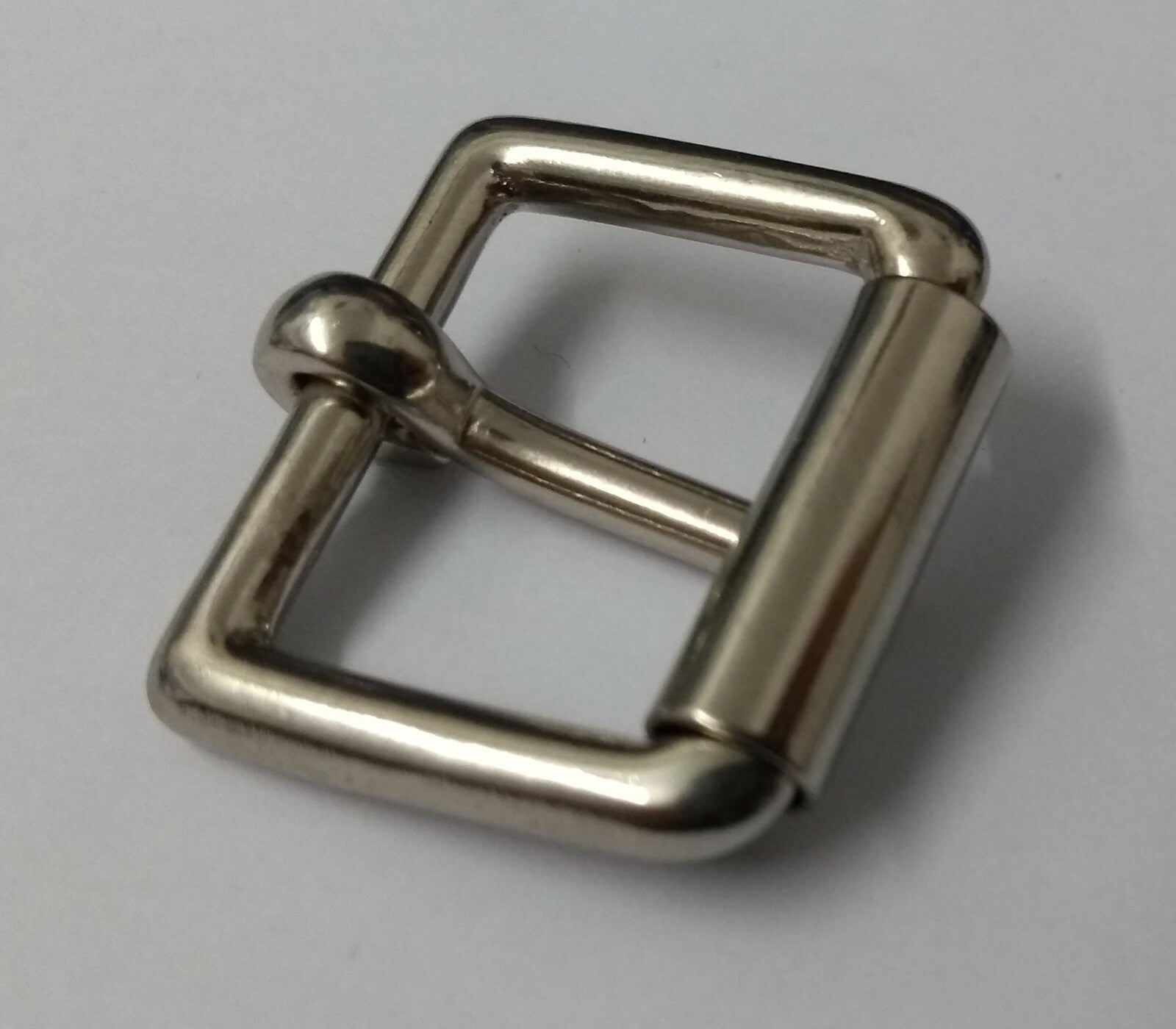 Vintage 3/4" FN Type Holster Buckle Chrome Roll Type British x 2 NEW