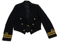 Vintage RN Mess Jacket 1950s Pattern British Royal Navy Kings Crown Buttons