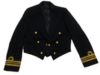 Vintage RN Mess Jacket 1950s Pattern British Royal Navy Kings Crown Buttons