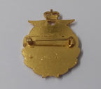 Royal Air Force RAF WRAF Wing Commander Mess Dress Gilt Broach Shield Pin Badge