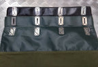 War Book Document Bag Heavy Duty Canvas With Metal And Vinyl Closure System