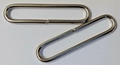 Genuine British Issue 1 3/4" Nickel Plated Belt Loop Over x 2 NEW