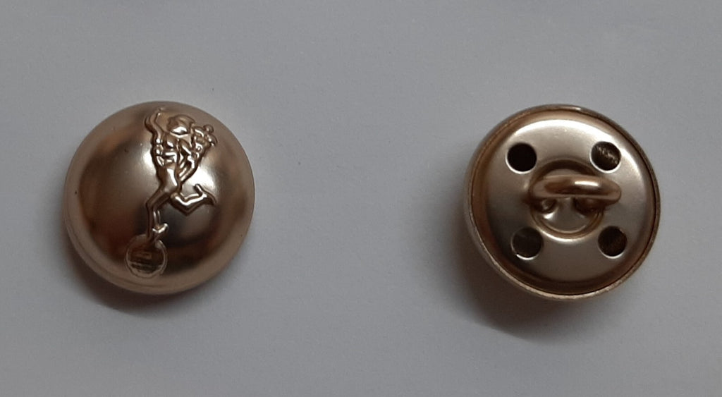 Royal Signal Corps Buttons X2 Small Size 22L Dress British Army "Jimmy" Insignia