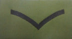 Rank Badges Army Green / Desert OD / DS Subdued Assorted Ranks 1 Pair