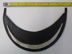 Genuine British Made Senior Officer Silver Decorative Braid Dress Cap Peak PEK0G